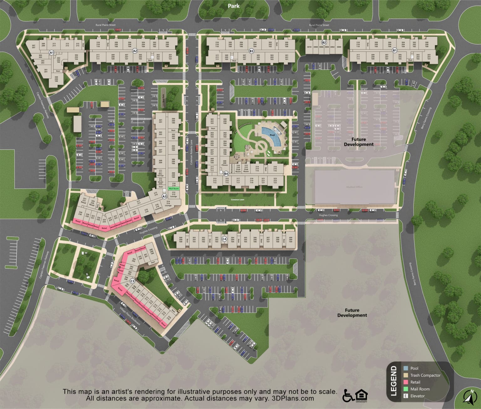 Berry Farms_Site Map Berry Farms